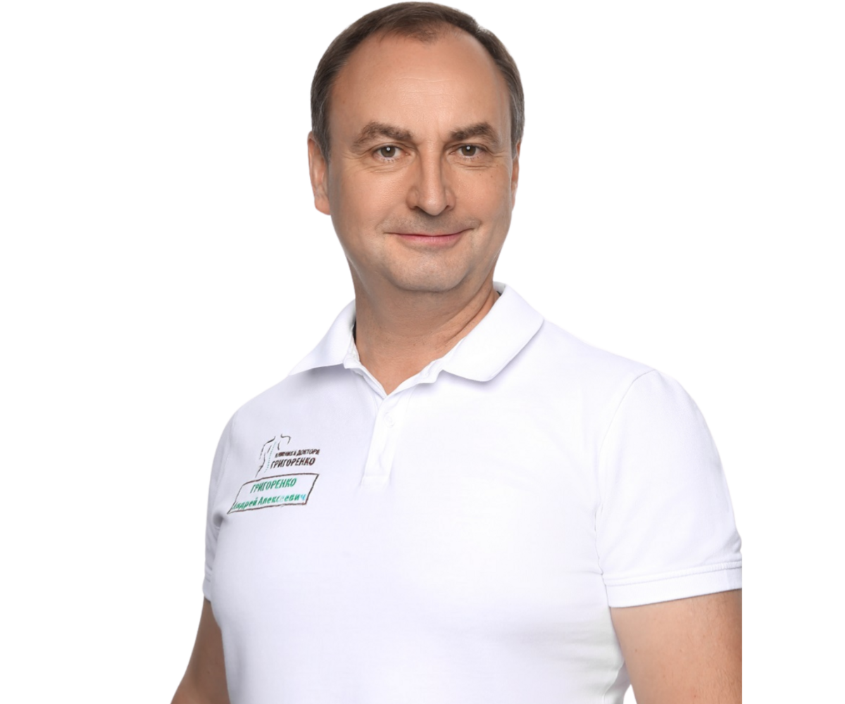 <span class="highlighted">Доктор Григоренко</span> —  основатель клиники <br>и зала функционального тренинга